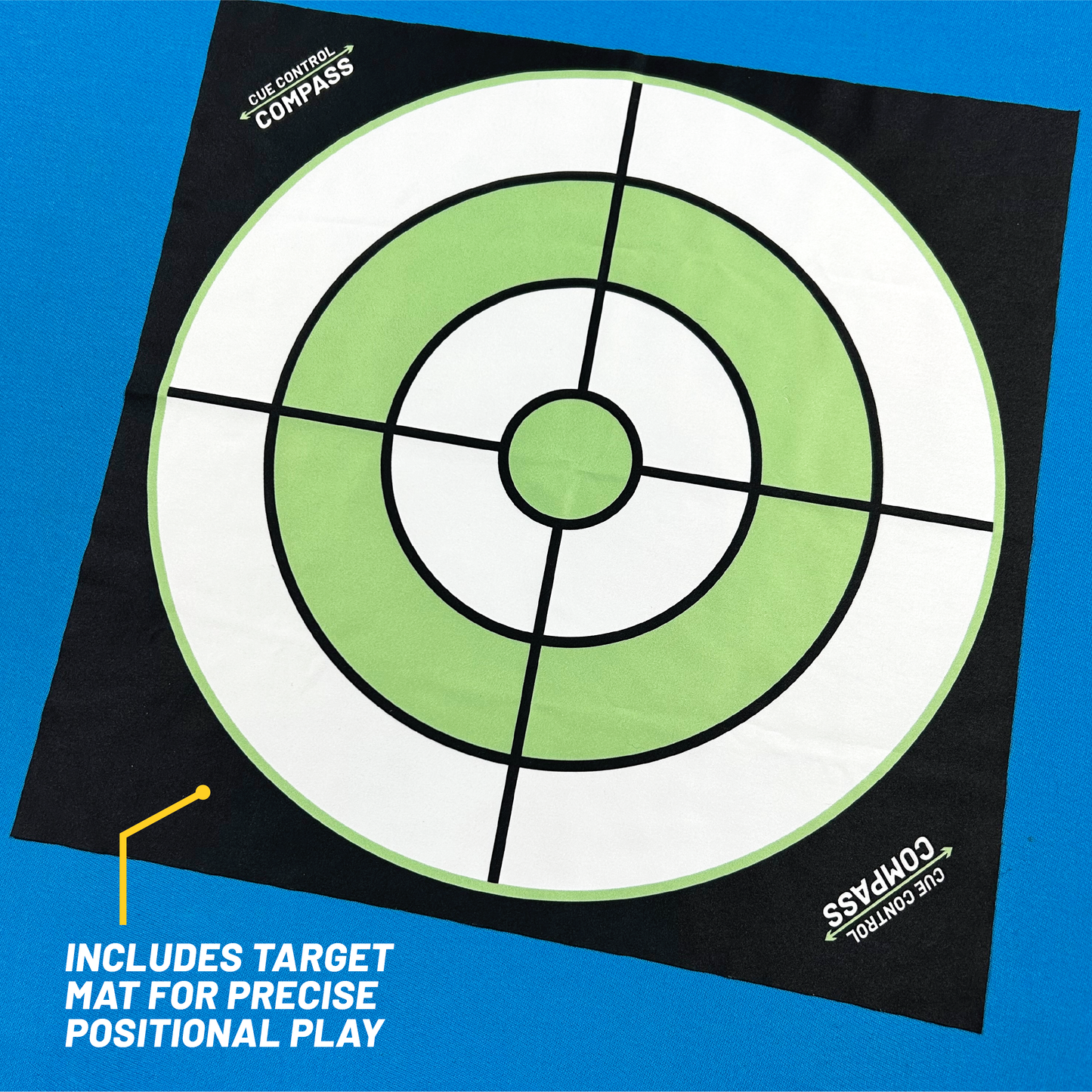 Cue Control Compass + Target Mat