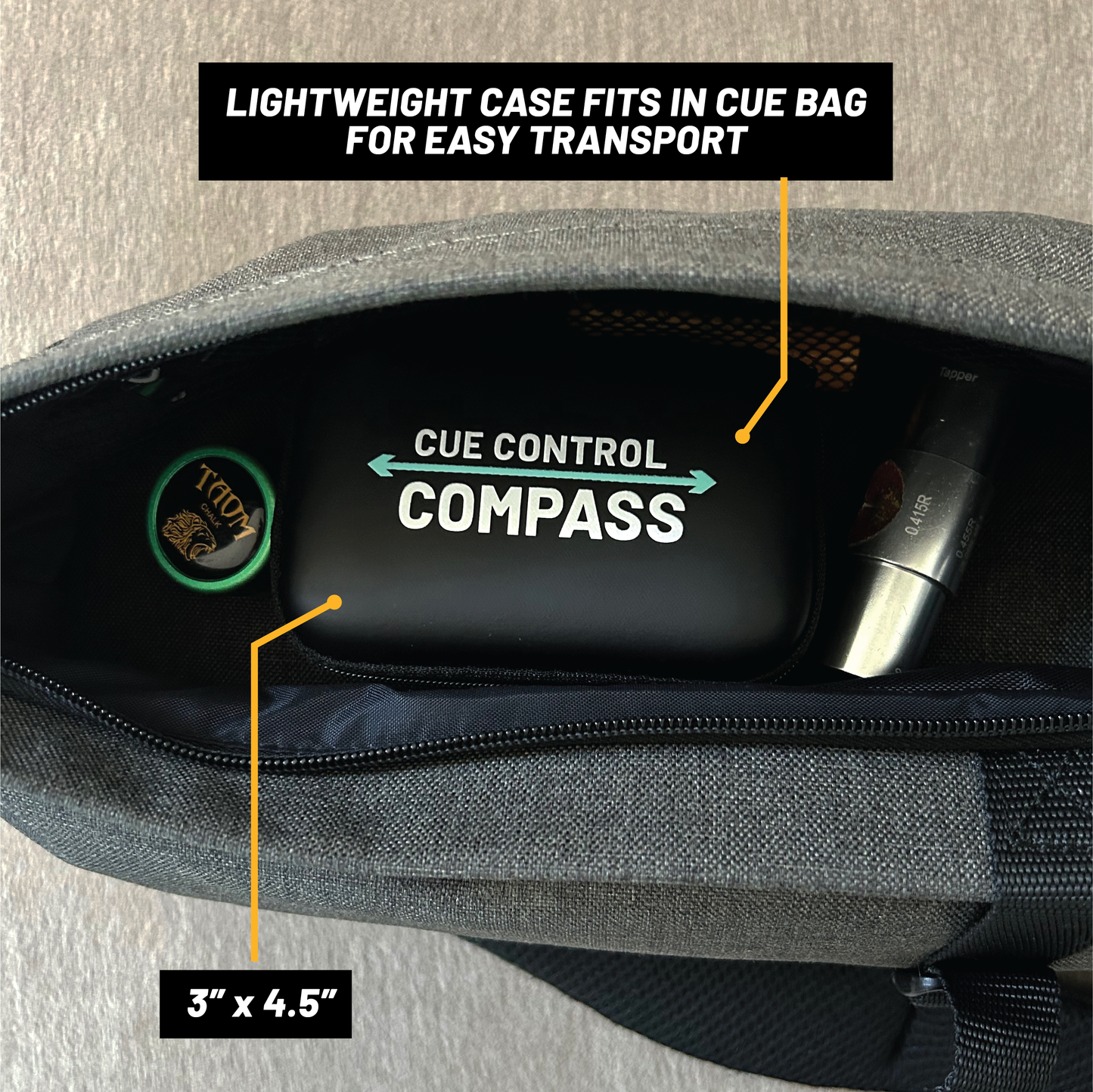 Cue Control Compass + Target Mat